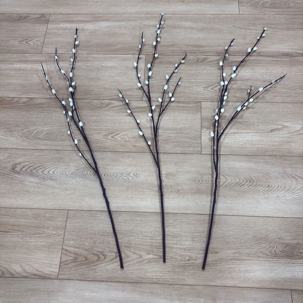 Pier 1 Pussywillow Stems Spray Three Count